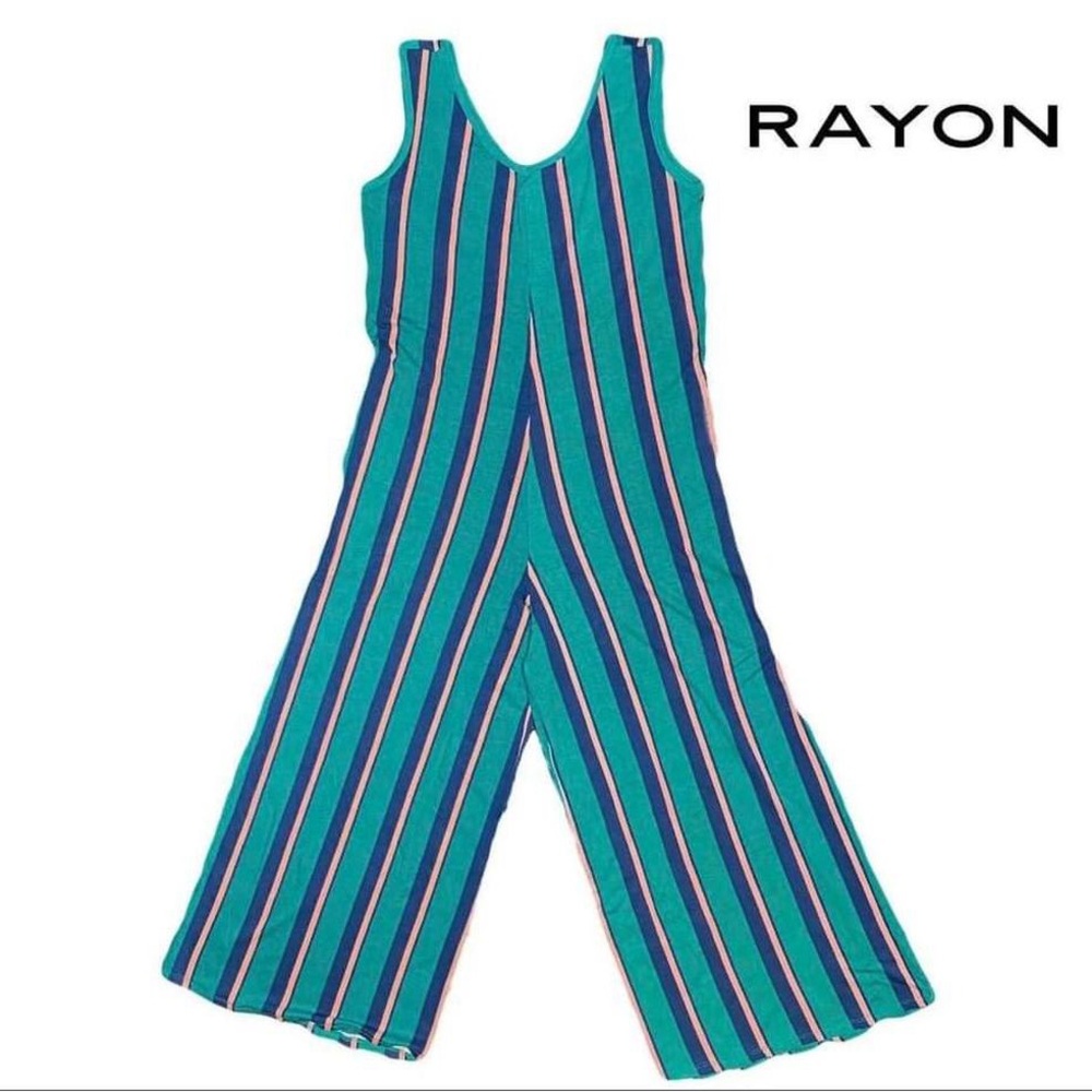 LuLaRoe Natalie Sleeveless Wide-Leg Jumpsuit – Size M – NWOT
